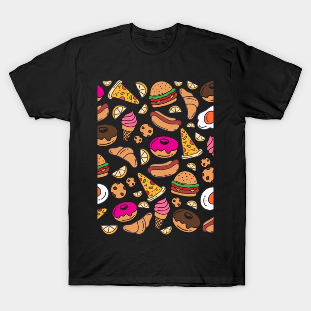 Foodie T-Shirt by Plushism